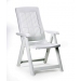 Шезлонг-крісло Tampo пластик білий , Італія