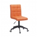 Кресло мобильное Augusto black +оранжев.