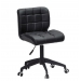 Крісло офісне Soho чорний + чорн. шк./з