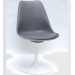 Кресло салонное стационарное 2WT с.серый+серый экокожа