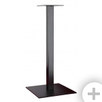 База столу Бістро 110 см сталь/чорний